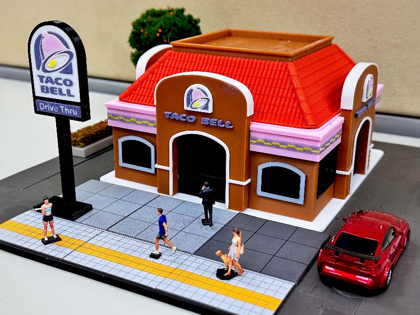 1:64 城市場景樣式,依簡報展示